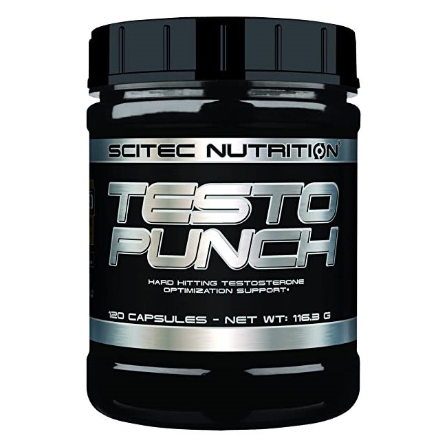 Scitec Nutrition Стимулятор тестостерона Scitec Testo Punch, 120 капсул, , 