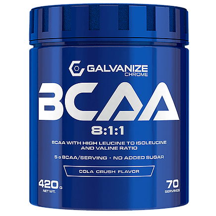 BCAA 8:1:1,  ml, Galvanize Chrome. BCAA. Weight Loss recovery Anti-catabolic properties Lean muscle mass 
