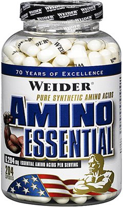 Amino Essential, 204 шт, Weider. Аминокислотные комплексы. 