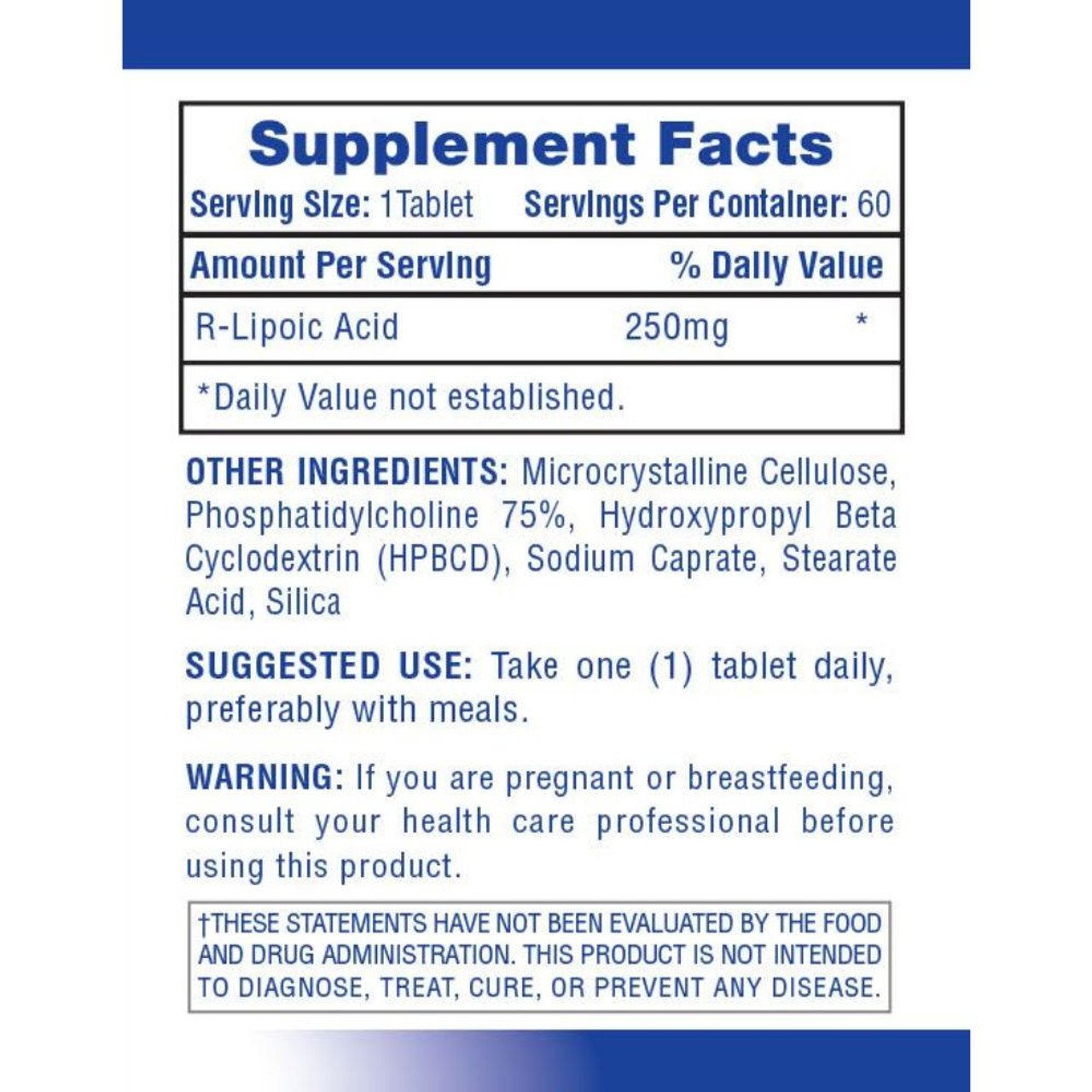 Hi-Tech Pharmaceuticals  RALA 60 шт. / 60 servings,  ml, Hi-Tech Pharmaceuticals. Complejos vitaminas y minerales