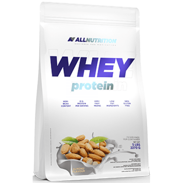 AllNutrition Сывороточный протеин концентрат AllNutrition Whey Protein (2,2 кг) алл нутришн Salted Pistachio, , 