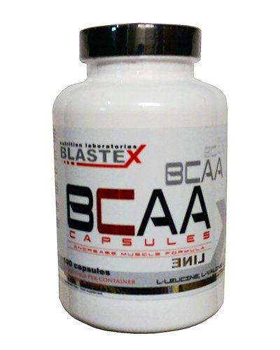 BCAA Capsules Xline, 100 piezas, Blastex. BCAA. Weight Loss recuperación Anti-catabolic properties Lean muscle mass 