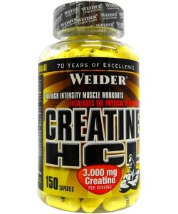 Creatine HCL, 150 шт, Weider. Креатин гидрохлорид. 