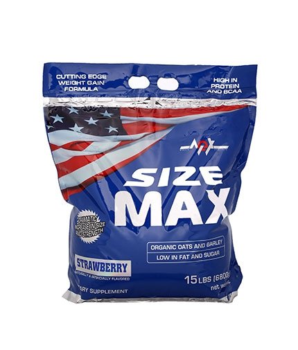 Size Max, 6800 g, MEX Nutrition. Gainer. Mass Gain Energy & Endurance स्वास्थ्य लाभ 