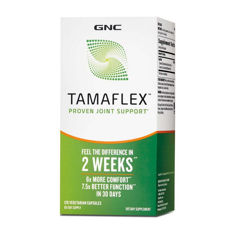Комплекс для суствов GNC Tamaflex 120 капсул,  ml, GNC. For joints and ligaments. General Health Ligament and Joint strengthening 