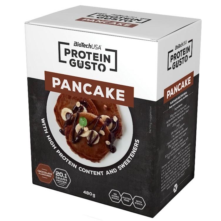Заменитель питания BioTech Protein Pancake, 480 грамм Шоколад,  мл, BioTech. Заменитель питания. 