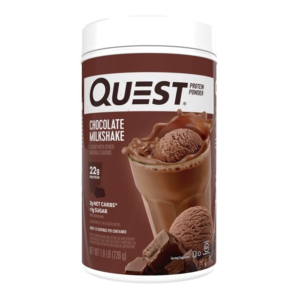 Протеин Quest Nutrition Protein Powder, 726 грамм Молочный шоколад,  мл, Quest Nutrition. Протеин. Набор массы Восстановление Антикатаболические свойства 