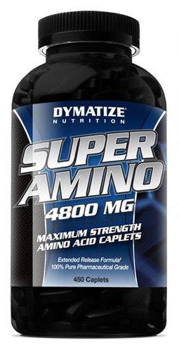 Super Amino 4800, 450 шт, Dymatize Nutrition. Аминокислотные комплексы. 