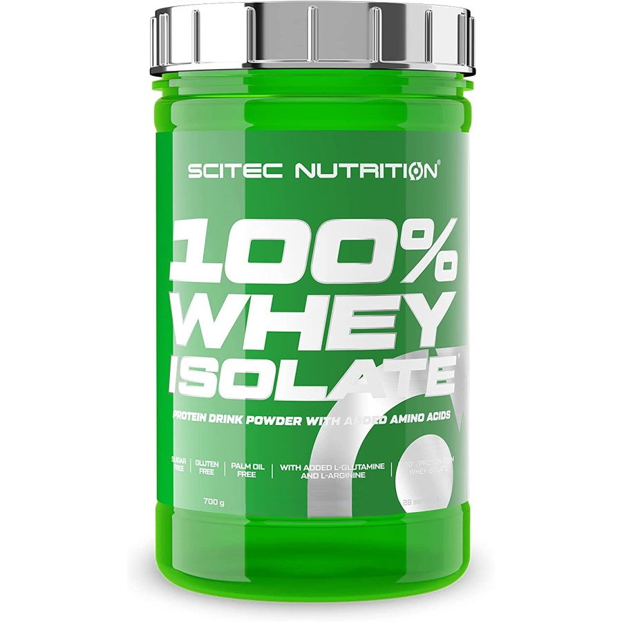 Протеин Scitec 100% Whey Isolate, 700 грамм Ваниль-ягода,  ml, Scitec Nutrition. Proteína. Mass Gain recuperación Anti-catabolic properties 