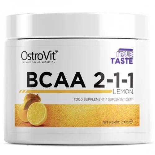 OstroVit Амінокислоти OstroVit BCAA 8-1-1 200 g Лимон (06.21), , 