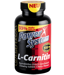 L-Carnitin, 80 шт, Power System. L-карнитин. Снижение веса Поддержание здоровья Детоксикация Стрессоустойчивость Снижение холестерина Антиоксидантные свойства 