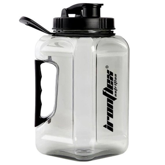 IronFlex Бутылка для воды IronFlex Water Jug Gallon 2.4 L (Прозрачная), , 2400 мл