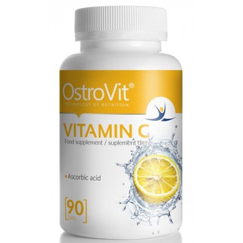 Vitamin C, 90 шт, OstroVit. Витамин C. Поддержание здоровья Укрепление иммунитета 