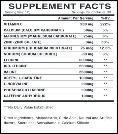 Centurion Labz  Infused BCAA 351g / 30 servings,  мл, Centurion Labz. BCAA