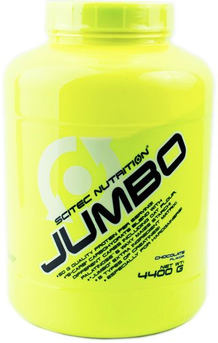 Scitec Jumbo 4400 г Клубника,  мл, Scitec Nutrition. Гейнер. Набор массы Энергия и выносливость Восстановление 