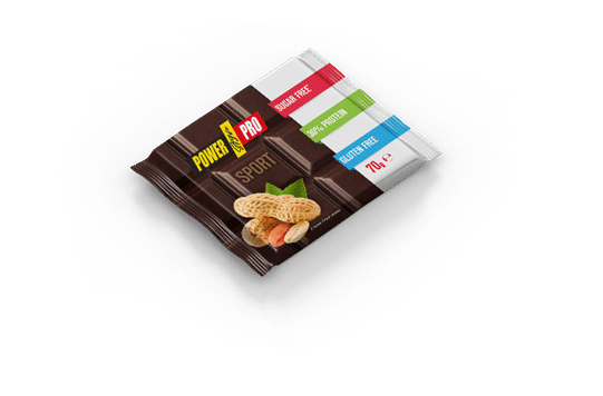 Протеїнова шоколадка Power Pro «Чорний шоколад» з арахісом,  ml, Power Pro. Meal replacement. 