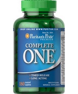 Puritan's Pride Complete One, , 180 шт