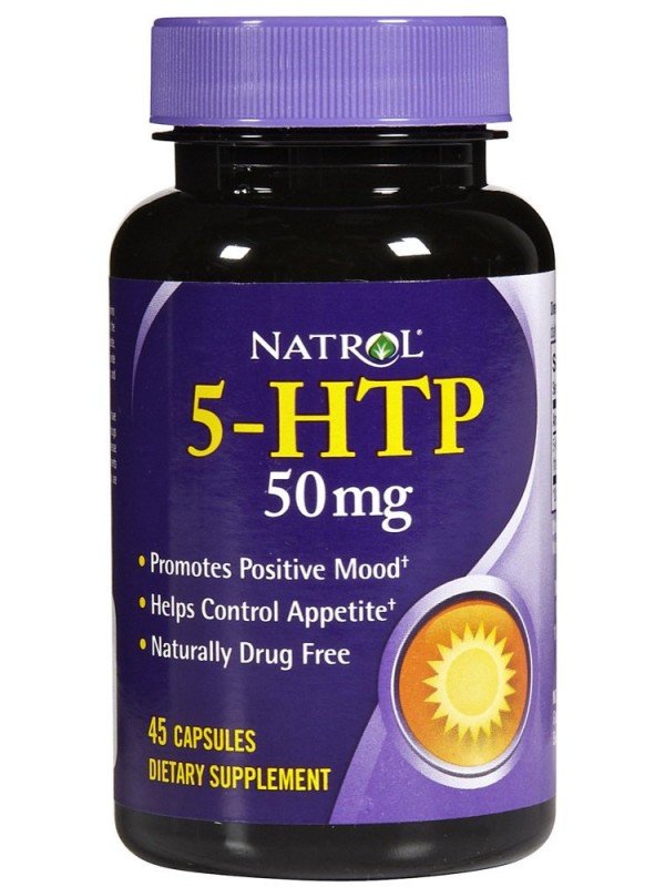 5-HTP 50 mg, 45 piezas, Natrol. 5-HTP. 