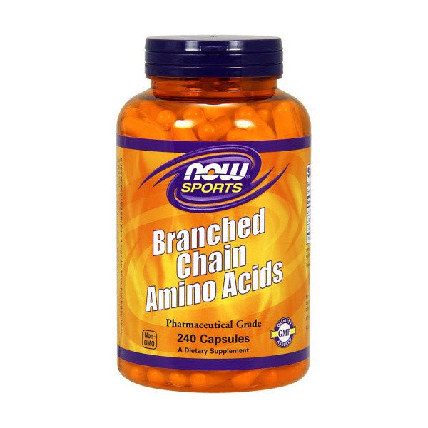 БЦАА NOW Branched Chain Amino Acids (240 капс) нау,  мл, Now. BCAA. Снижение веса Восстановление Антикатаболические свойства Сухая мышечная масса 