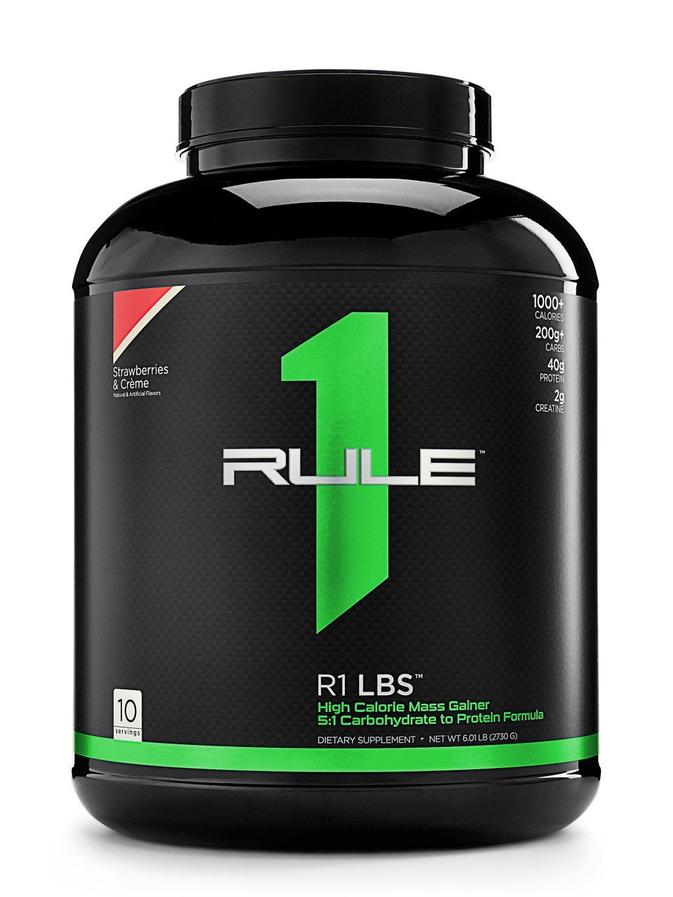R1 LBS 2,7 кг - Vanilla Creme,  мл, Rule One Proteins. Гейнер