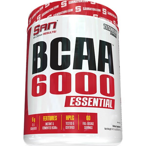 San Аминокислота SAN BCAA 6000 Essential, 417 грамм Сладкая вата, , 417  грамм