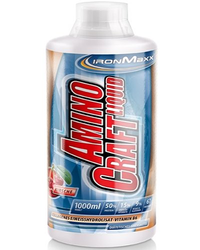 Amino Craft Liquid, 1000 ml, IronMaxx. Complejo de aminoácidos. 