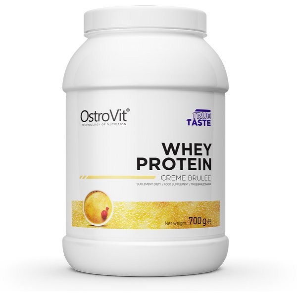 Протеин OstroVit Whey Protein, 700 грамм Крем брюле,  мл, OstroVit. Протеин. Набор массы Восстановление Антикатаболические свойства 