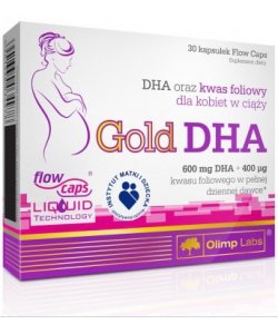 Gold DHA, 30 шт, Olimp Labs. Витаминно-минеральный комплекс. Поддержание здоровья Укрепление иммунитета 