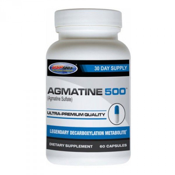 Agmatine 500, 60 шт, USP Labs. Спец препараты. 