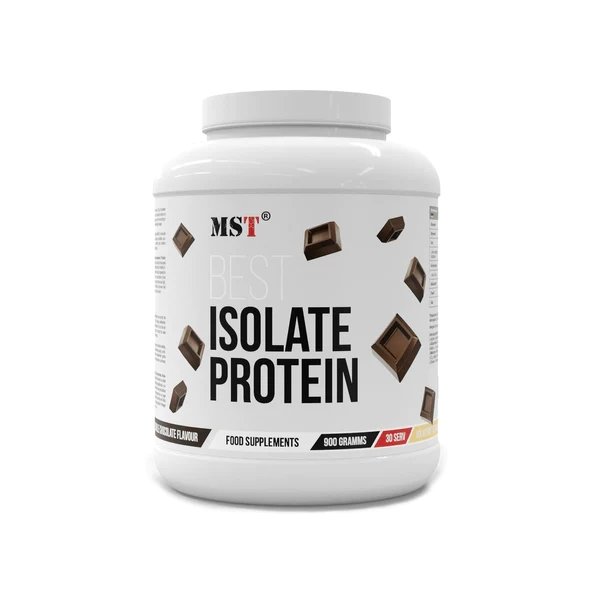 Протеин MST Best Isolate Protein, 900 грамм Двойной шоколад,  мл, MST Nutrition. Протеин. Набор массы Восстановление Антикатаболические свойства 