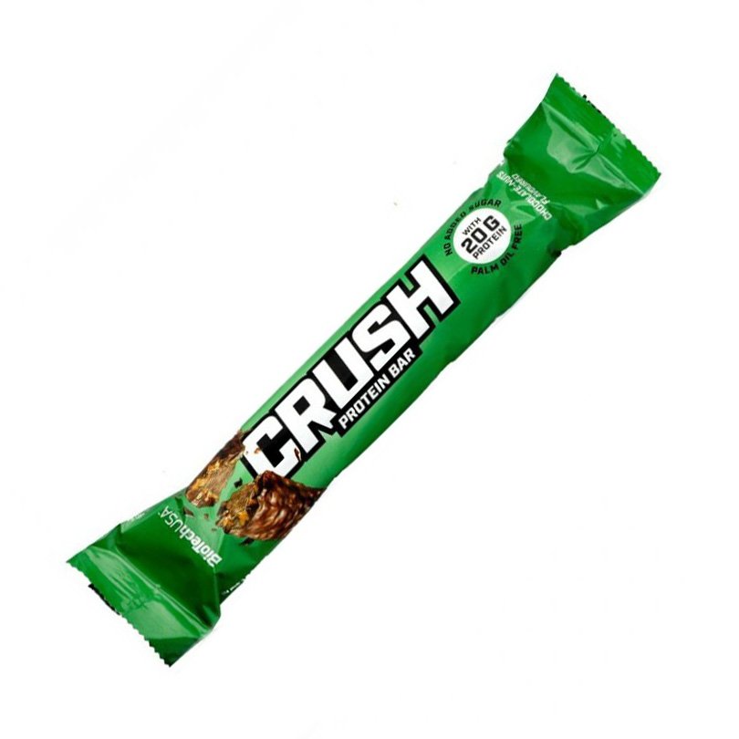 Батончик BioTech Crush Bar, 64 грамм Шоколад-фундук,  ml, BioTech. Bar. 