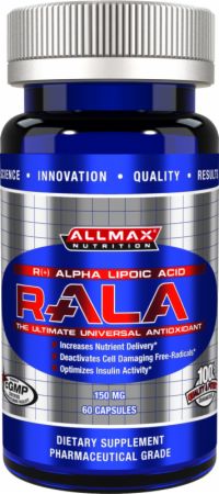 R-ALA, 60 pcs, AllMax. Special supplements. 