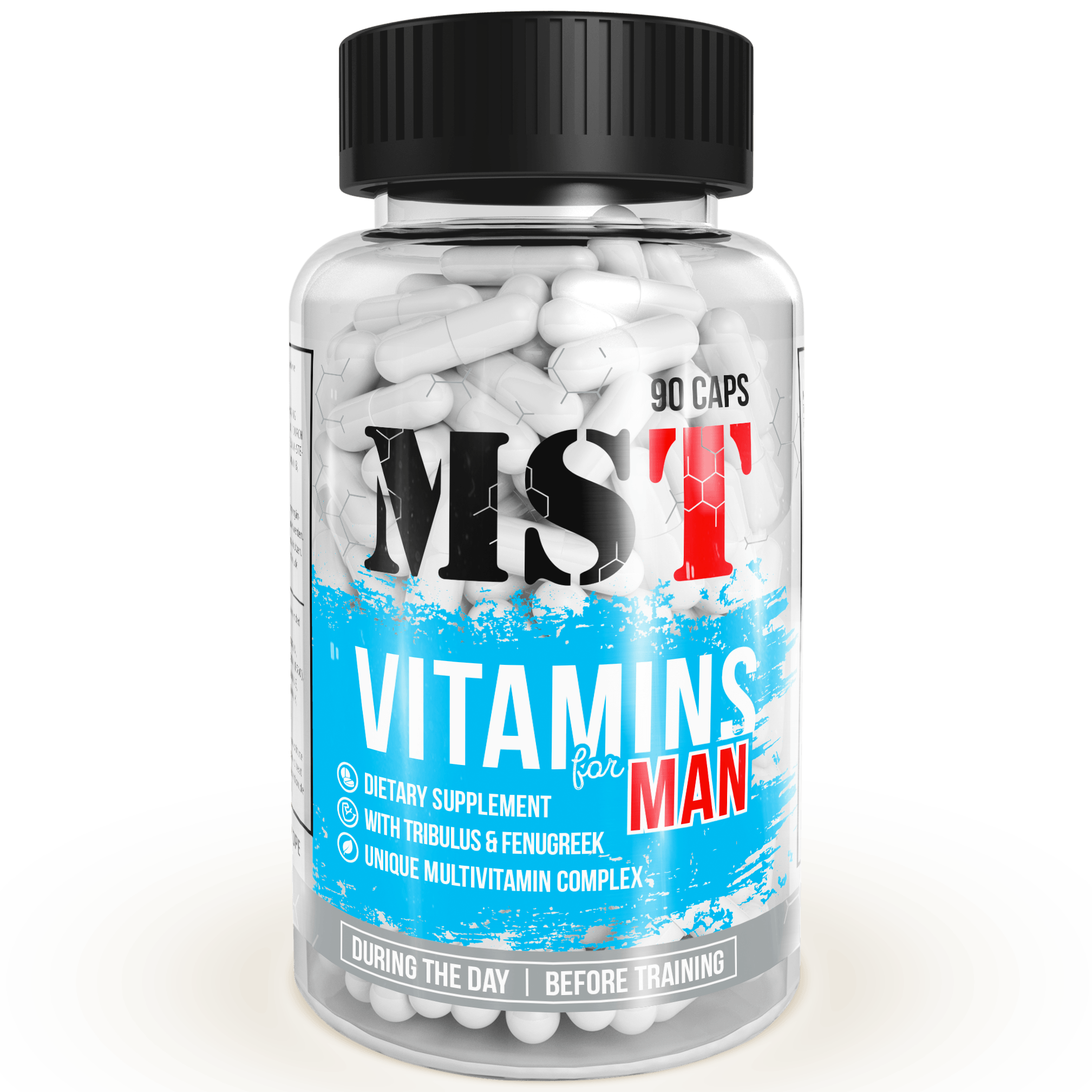 Vitamins for Man, 90 шт, MST Nutrition. Витаминно-минеральный комплекс. Поддержание здоровья Укрепление иммунитета 