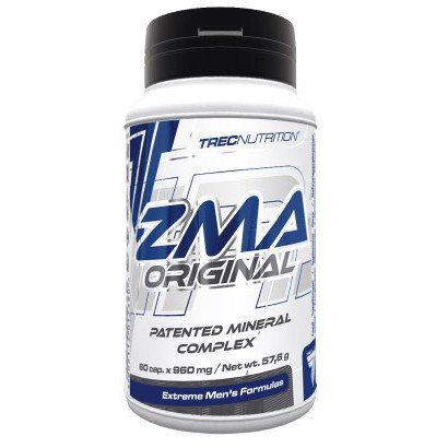 Витамины и минералы Trec Nutrition ZMA Original, 60 капсул,  ml, Trec Nutrition. Vitamins and minerals. General Health Immunity enhancement 