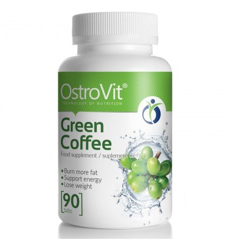 Green Coffee, 90 шт, OstroVit. Жиросжигатель. Снижение веса Сжигание жира 
