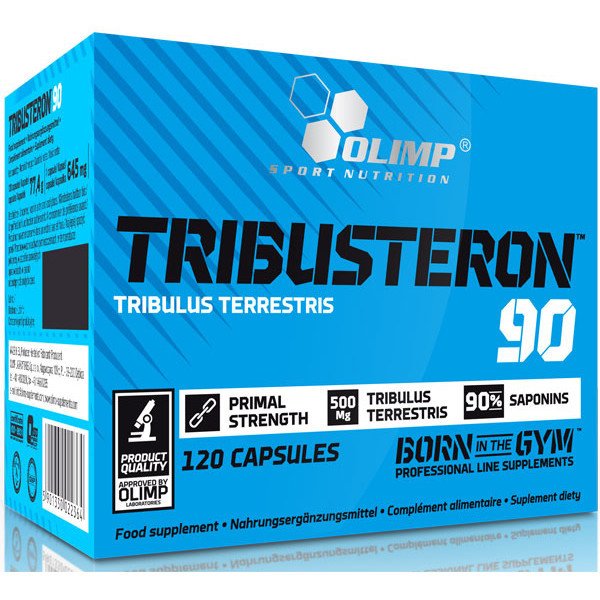 Препарат для підвищення тестостерону Olimp Labs Tribusteron 90 120 caps,  ml, Olimp Labs. Tribulus. General Health Libido enhancing Testosterone enhancement Anabolic properties 