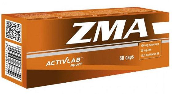 ZMA ActivLab ( Zn-Mg-B6 ) 60 caps,  мл, ActivLab. Бустер тестостерона. Поддержание здоровья Повышение либидо Aнаболические свойства Повышение тестостерона 