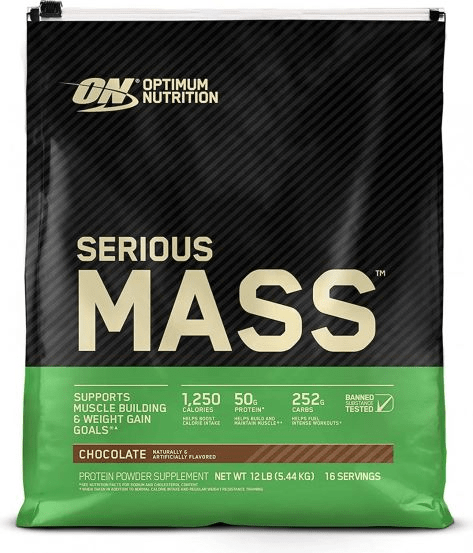Optimum Nutrition Гейнер Optimum Nutrition Serious Mass 5,45 kg Chocolate, , 5450 г