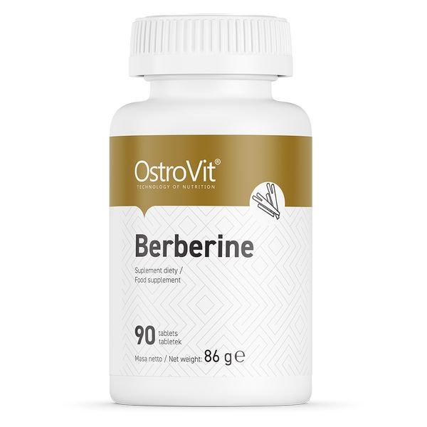 OstroVit Витамины и минералы OstroVit Berberine, 90 таблеток, , 