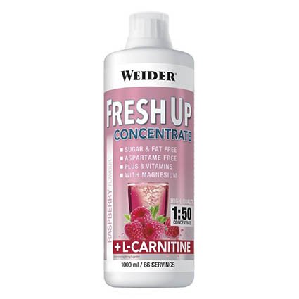 Weider Витамины и минералы Weider Fresh Up Concentrate, 1 литр Малина, , 1000  грамм