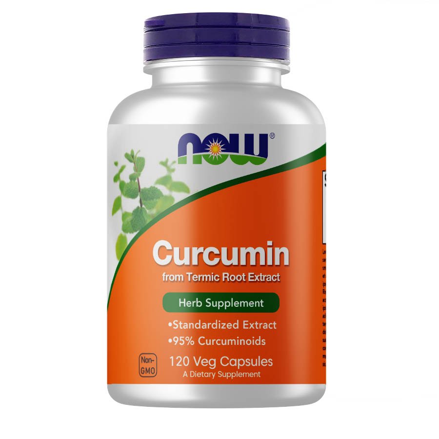 Now Натуральная добавка NOW Curcumin, 120 вегакапсул, , 