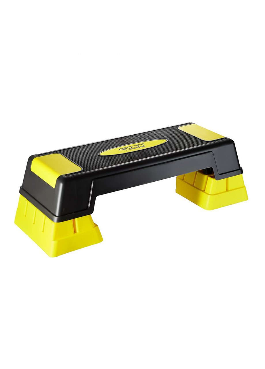 Степ-платформа 3-ступінчаста 4FIZJO PRO 4FJ0225 Black/Yellow,  ml, 4FIZJO. Fitness Products. 