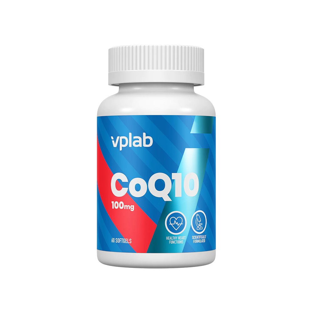 VPLab Натуральная добавка VPLab CoQ 10 100 mg, 60 капсул, , 