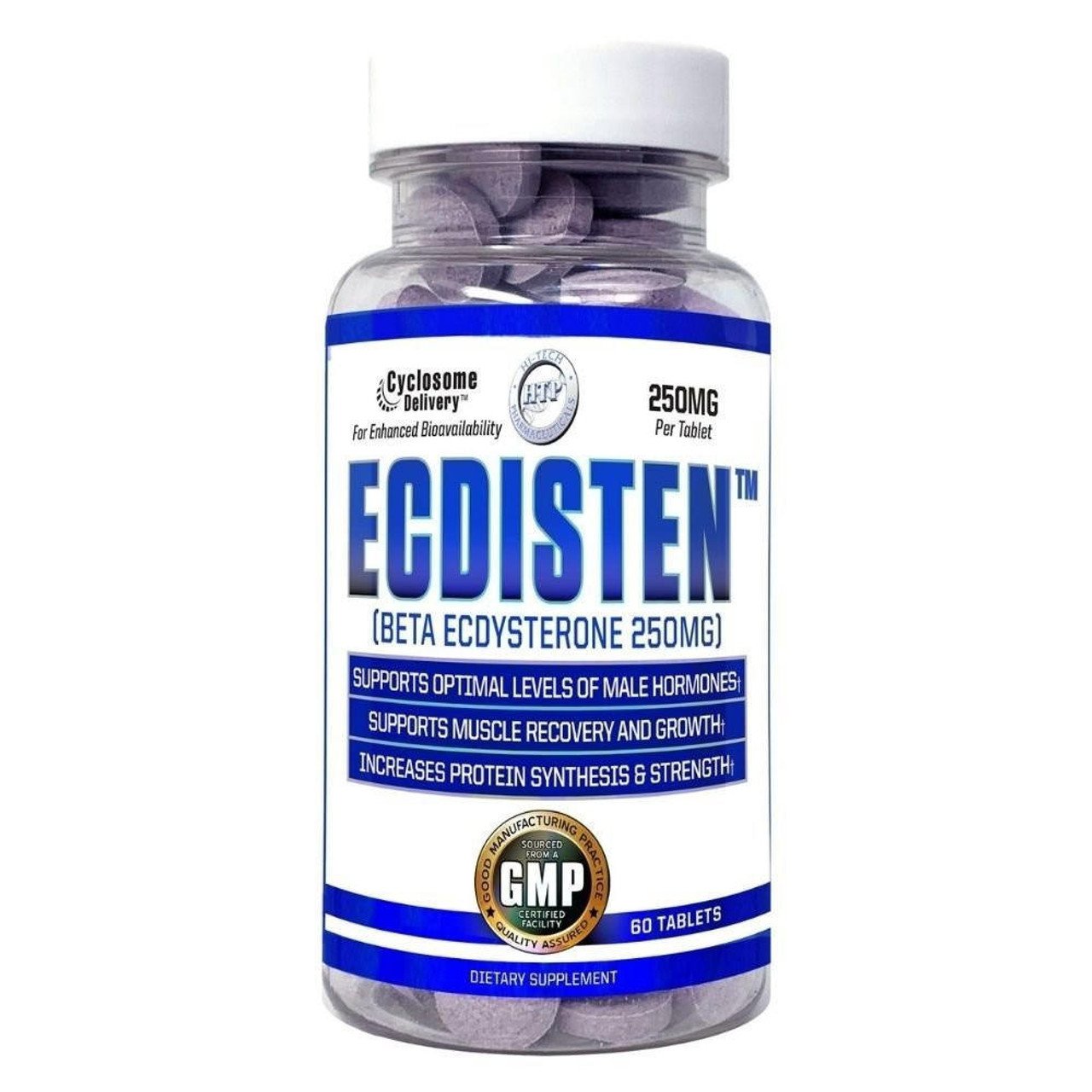 Hi-Tech Pharmaceuticals Hi-Tech Pharmaceuticals  Ecdisten Beta Ecdysterone 60 шт. / 60 servings, , 60 шт.