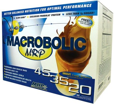 Macrobolic MRP, 20 pcs, MHP. Meal replacement. 