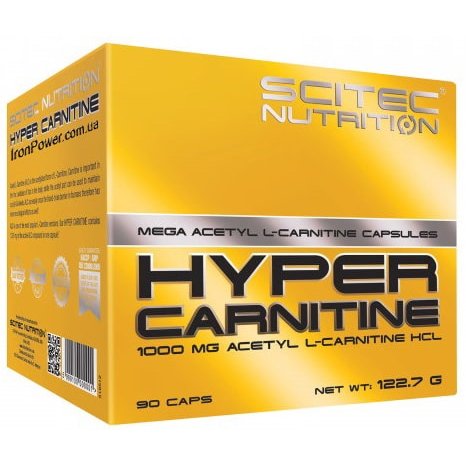 Scitec Nutrition Жиросжигатель Scitec Hyper Carnitine, 90 капсул, , 