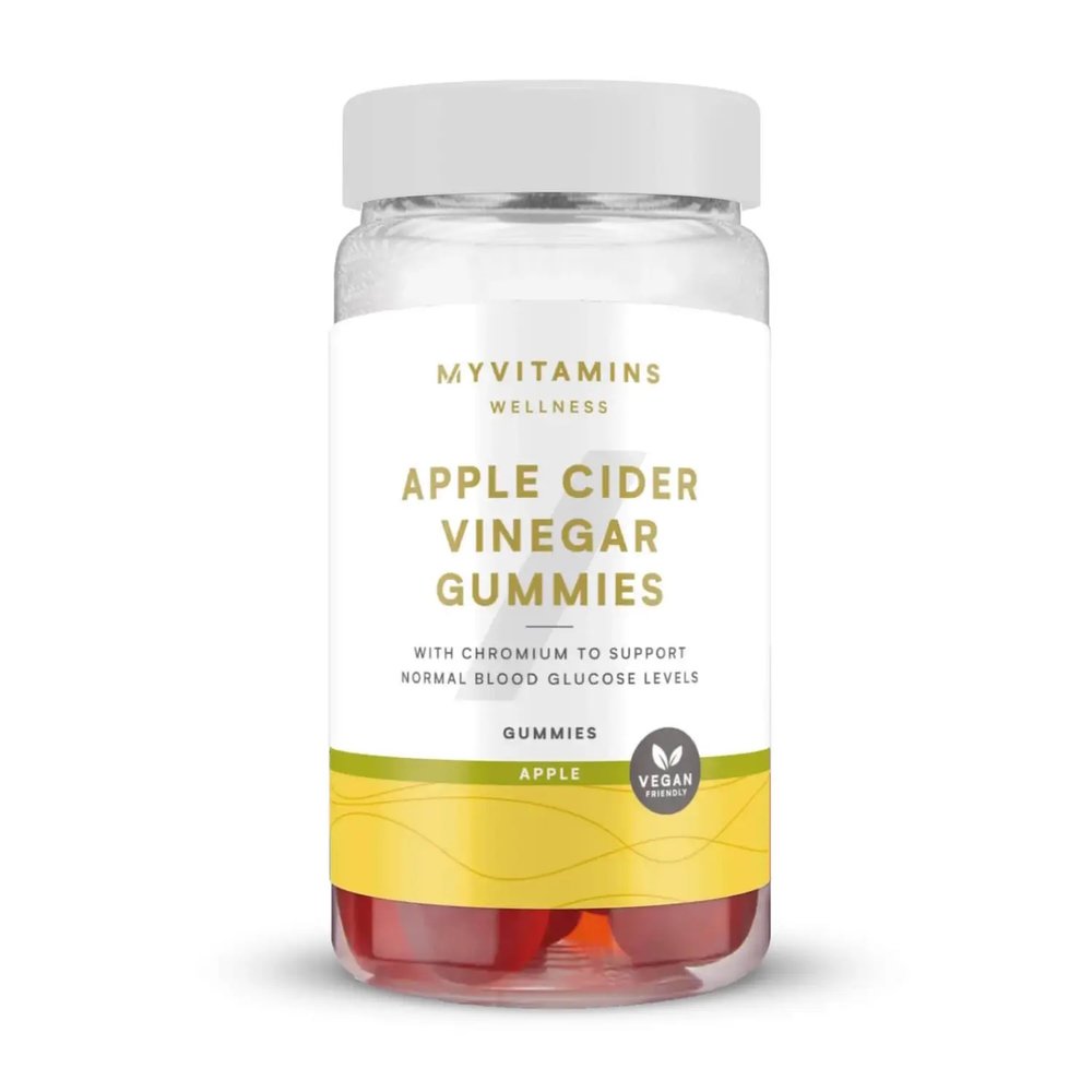 Натуральная добавка MyProtein Apple Cider Vinegar Gummies, 60 желеек,  ml, MyProtein. Natural Products. General Health 