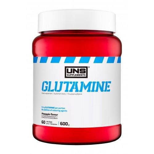 UNS Glutamine 600 г Лимон,  мл, UNS. Глютамин. Набор массы Восстановление Антикатаболические свойства 