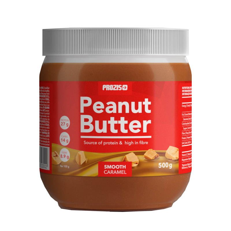 Заменитель питания Prozis Peanut Butter Caramel, 500 грамм (Smoosh) ,  мл, Prozis. Заменитель питания. 