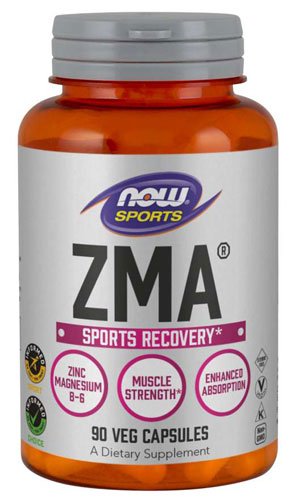 NOW ZMA 90 капс Без вкуса,  мл, Now. Бустер тестостерона. Поддержание здоровья Повышение либидо Aнаболические свойства Повышение тестостерона 